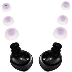 kwmobile 6x Ersatzpolster für Samsung Galaxy Buds 2 HiFi-Kopfhörer (Silikon Ersatz Ohrpolster für In-Ear Kopfhörer – Headphones Polster) lila