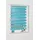 K-HOME Doppelrollo Ancona 60 x 150 cm blau/türkis