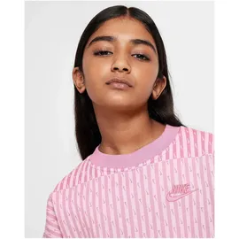 Nike Sportswear Oversized Fleece Crewneck Sweatshirt Mädchen 646 magic flamingo/magic flamingo/hyper pink M 137-146 cm