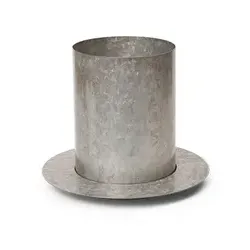 ferm LIVING - Auran Pflanzentopf Small Galvanized