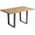 58 aufm Kessel Daphene 140 x 90 x 75 cm Wildeiche geölt/beige