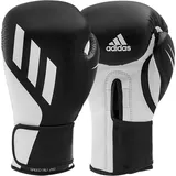 Adidas Boxhandschuhe Speed Tilt 250- mit innovativer TILT-Technologie, Schwarz/Weiß, 16 oz