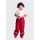 BMS Regenhose Kids Rot 98