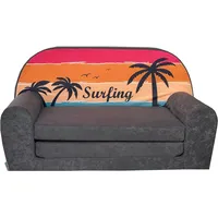 FORTISLINE – Kindersofa MINI ausklappbar 40x78x45cm - Kindersofa für Kinder 2in1 - Kindercouch ausklappbar - Schlafcouch aus Schaumstoff - Abnehmbarer Bezug - Viele Motive