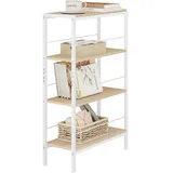 Woltu Standregal 50 x 78 x 20 cm Weiß