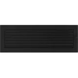 Kratki Lüftungsgitter 17x49 schwarz