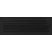 Kratki Lüftungsgitter 17x49 schwarz