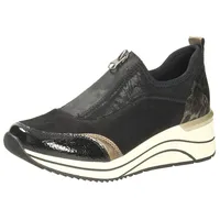 remonte Slip-On Sneaker gold/schwarz Damen 42