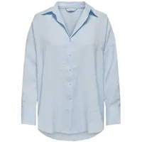 Only Bluse ONLZAZIMA in Blau XS