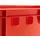 Buri Fleischkiste Metzgerkiste Eurobox E2 Rot 60x40x20cm