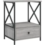 vidaXL Nachtschrank 50 x 41 x 65 cm Grau