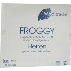 Handschuhe Einmal Polyethylen Herren 100 St