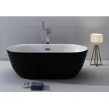 Jet-Line Whirlpool Badewanne MAGGIORE II schwarz