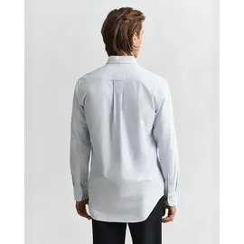 GANT Regular Fit Oxford-Hemd mit Banker-Streifen - blau - L