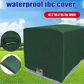 luxuskollektion 1000L IBC Tank Abdeckung 120 x 100 x 116 cm Grün