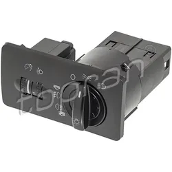 TOPRAN Schalter, Hauptlicht Nebelschlussleuchte Hauptlicht,Schalter, mit integriertem Regler schwarz für SKODA 6Y1941531H 6Y1941531HJDY 114 263