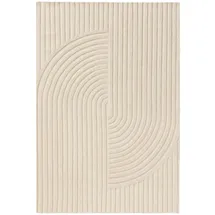 benuta pure Wollteppich, Yanis Ivory 120x170 cm, - Naturfaserteppich aus Wolle