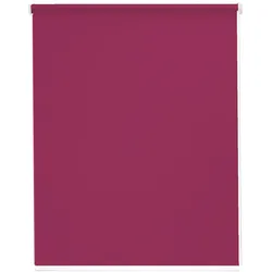 Seitenzugrollo SUNLINES "Young Style Blackout", lila (himbeere, weiß), B:122cm H:180cm, Polyester, Aluminium, Kunststoff, Rollos