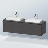 Duravit L-Cube Waschtischunterschrank, 4 Auszüge, LC4873B49490000,