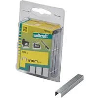 WOLFCRAFT 7017000 Breitrückenklammern, Typ 53, 3000 Stück