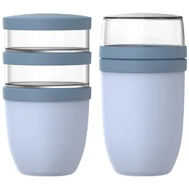 Mepal Ellipse Lunchpot-Set XL blau 900 ml + 1050 ml 2-tlg.