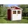 Weka Gartenhaus 226 Gr.1 2,05 x 2,09 m rot