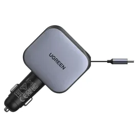UGREEN EC602 60W Kfz Ladegerät 1x USB-A 1x USB-C grau