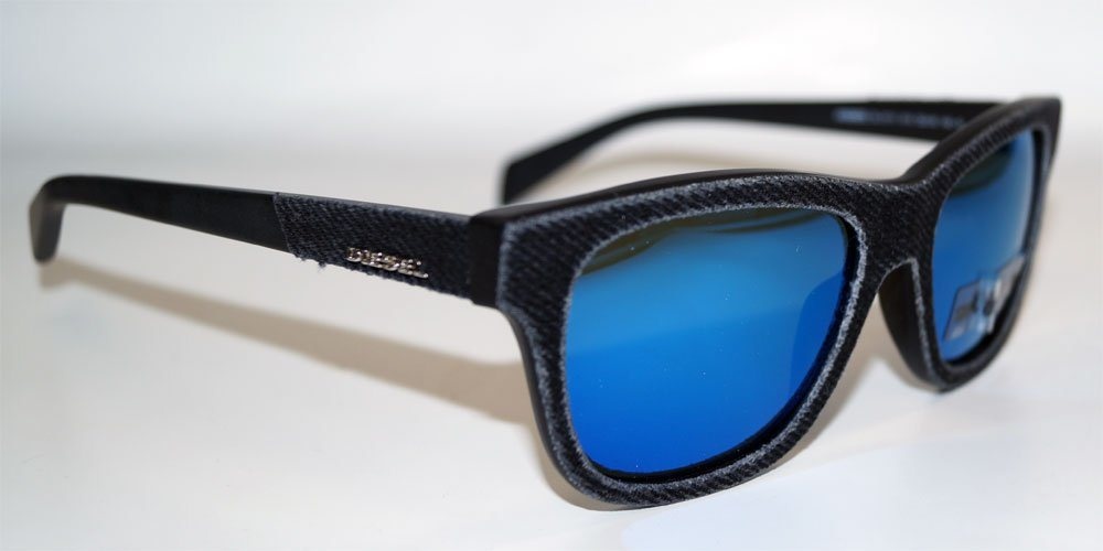 Diesel Sonnenbrille DIESEL Sonnenbrille Sunglasses DL 0111 01X Gr.54 schwarz