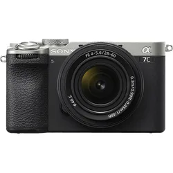 SONY Alpha 7C II Kit (ILCE-7CM2LS) Vollformat Kamera mit Objektiv 28 - 60 mm, 7,5 cm Display Touchscreen, WLAN
