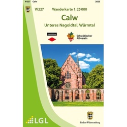 W227 Wanderkarte 1:25 000 Calw