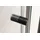 Bernstein Nischendusche mit Drehtür an Festfeld NT606 - FLEX - Nano Klarglas - 6 mm - Breite & Profilfarbe wählbar, Breite:1000 mm, Profilfarbe:Chrom - Silber