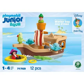 Playmobil Junior Peter Pans Piratenschiff mit Wasserspritzspaß 71769