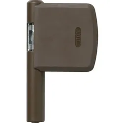 ABUS Fenster-Scharnierseitensicherung FAS101 - braun