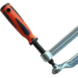 Vago-Tools 2 Stück Profi Ganzstahl Schraubzwinge 80 x 160 mm Tischzwinge Zwingen