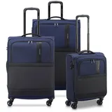 Roncato Metropolitan Koffer-Set 3-tlg. nylon/blau
