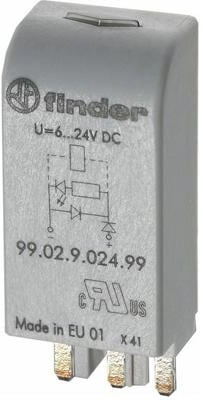 Finder 99.02.0.024.98 EMV-Modul Varistor 6-24VAC/DC (9902002498)