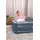 BESTWAY Luftbett mit integrierter Elektropumpe Single XL/Hi 191 x 97 x 51 cm Blau