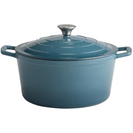 APS Kochtopf mit Deckel "5 STARS", Pfanne Ø 28 cm, 6 Liter, anthrazit