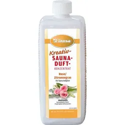 Finnsa Kreativ Sauna- Duftkonzentrat- Rose/Zitronengras 1 L