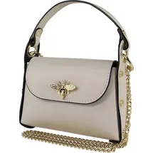 toscanto Tasche beige ca. 19cm | mittel 19x14x6,5cm