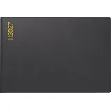 Baier & Schneider rido/idé 7017502907 Taschenkalender Mod. Septimus 2027 A6 quer, Kunststoff, schwarz