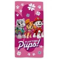 Paw Patrol Badetuch 70 x 140 cm rosa