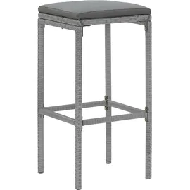 vidaXL Gartenbar-Set 5-tlg. Grau