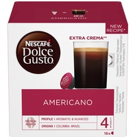 NESCAFÉ Dolce Gusto Caffè Americano 16 Kapseln (3 x 16 Kapseln x 3 = 48 Kapseln/Kaffeepads) Design 1
