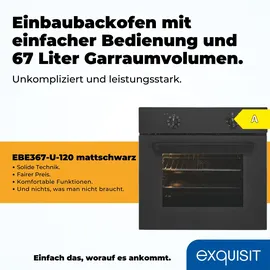 Exquisit EBE367-U-120