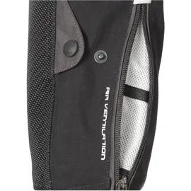 BÜSE Highland II Textiljacke Schwarz/Grau 56