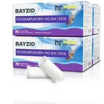 Bayzid Höfer Chemie Gmbh - 4x 1 kg Flockkartusche für Pools
