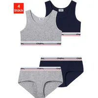 Buffalo Set: Bustier in grau, navy), | Gr.: 170/176