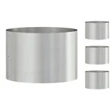 vidaXL Edelstahl Topf Edelstahl 30 cm Durchmesser Modern Edelstahltopf