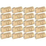 XCell 20x XCell Sub-C Hochleistungsakku mit Z- Lötfahne - 1,2V 1500 mAh Ni-CD